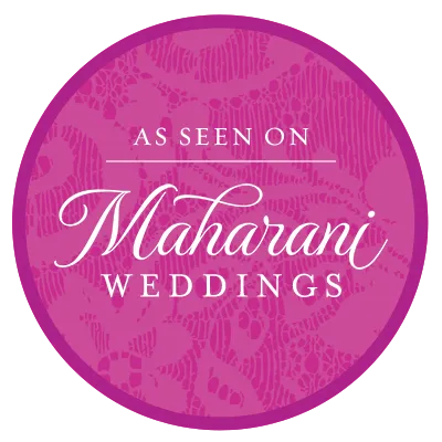 AS SEEN ON MAHARANI WEDDINGS